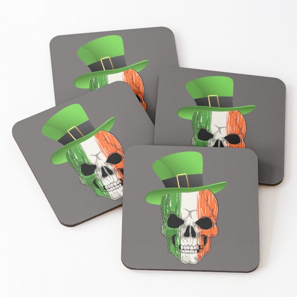 Item preview, St Patricks Day Irish Skull designed and sold by HappySchnapper.