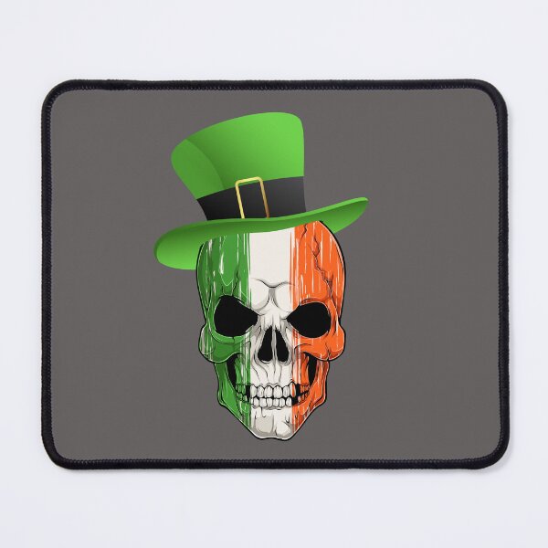 Item preview, St Patricks Day Irish Skull designed and sold by HappySchnapper.