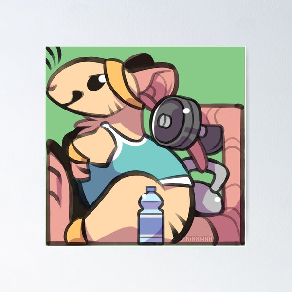 Gym Rats Art Print -  Norway