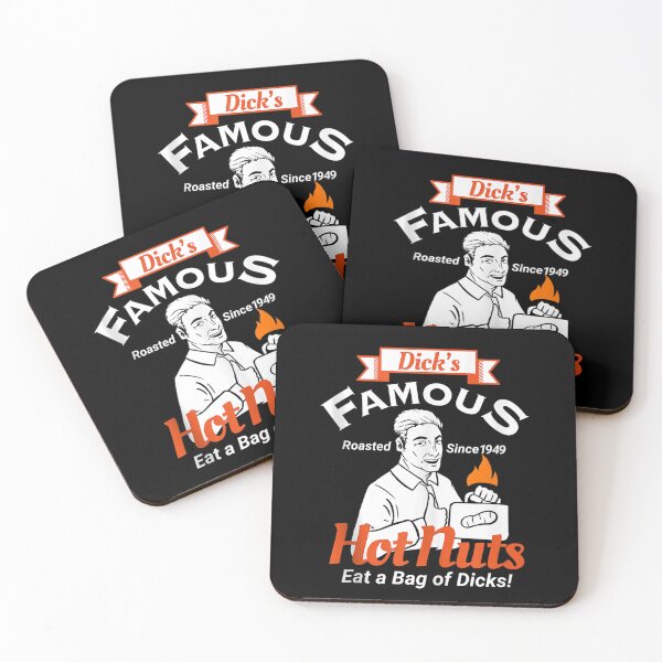Item preview, Dicks Famous Hot Nuts Eat a Bag of Dicks - Funny Adult Humor Tank Top designed and sold by AdolfRory.