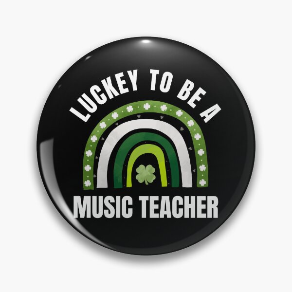 Item preview, Lucky To Be A Music Teacher For St Patricks Day Celebration And St Patricks Day Teacher - Luckiest Music Teacher Ever designed and sold by Funwithmusic.
