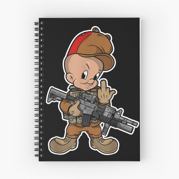 Item preview, Camiseta con ilustración de dibujos animados de caza Fud designed and sold by CreceliusAdolf.