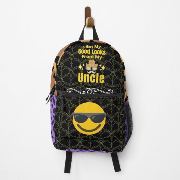 Item preview, I Get My Good Looks From My Uncle - Funny Humorous Uncle Saying designed and sold by Delandor.