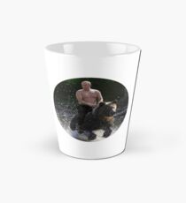 Taza cónica Putin montando oso