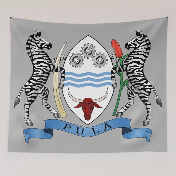 Item preview, Botswana - coat of arms designed and sold by PatsIsland.