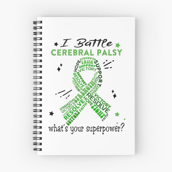 Item preview, Cerebral Palsy Warrior, I Battle Cerebral Palsy What's Your Superpower? designed and sold by Greggwillard.