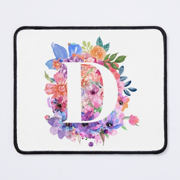 Item preview, Floral D designed and sold by Elle  Hazlett.
