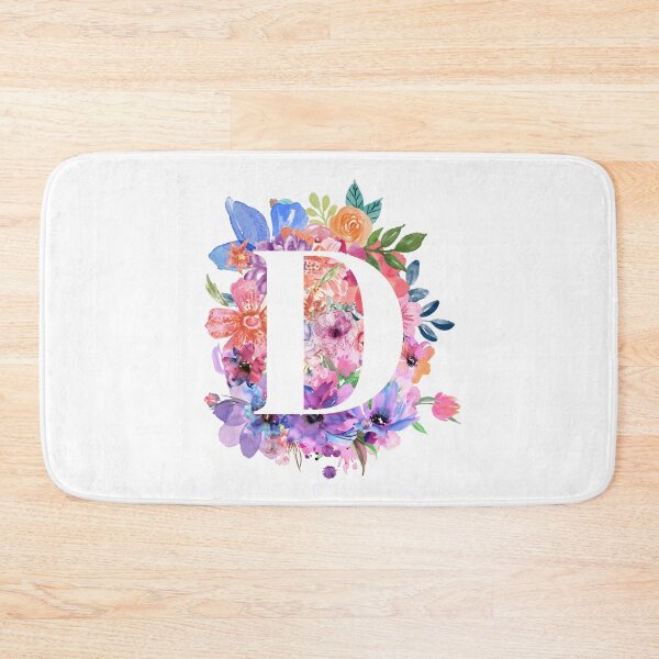 Item preview, Floral D designed and sold by Elle  Hazlett.