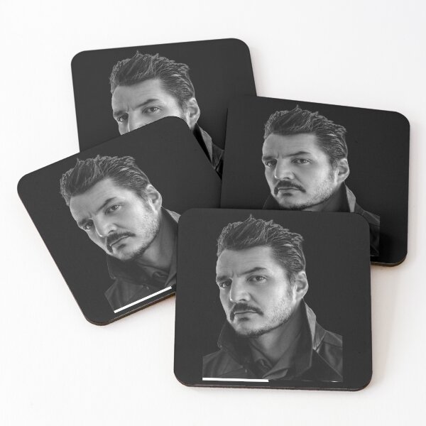 Artikelvorschau, schwarz _amp_ Weißer Pedro Pascal entworfen und verkauft von CabezaDePescao.