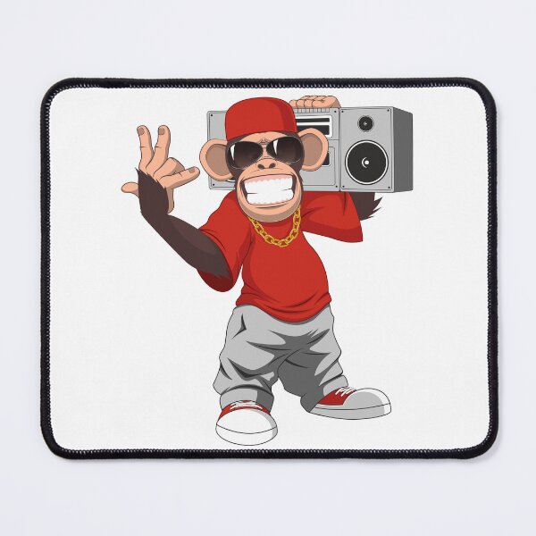 Item preview, Chimpanzee Gorilla Ape Orangutan, Hip Hop, DJ Gorilla designed and sold by Shop-ArtGallery.