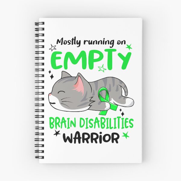 Item preview, Brain Disabilities Awareness, Mostly Running on Brain Disabilities Warrior designed and sold by Tammyilaria.