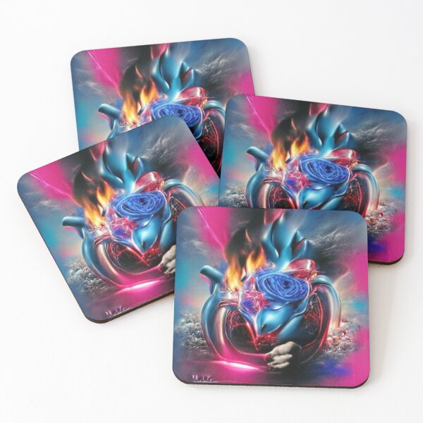 Item preview, Heart on Fire designed and sold by Art by Angel_Unleashed.