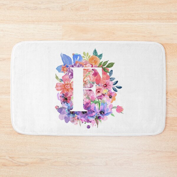 Item preview, Floral F designed and sold by Elle  Hazlett.