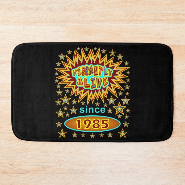 Item preview, Birthday 1985 Vibrantly Alive Since 1985 Birthday Stars Birth Year designed and sold by artfulnotebook.
