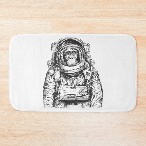 Item preview, Chimpanzee Monkeys and Apes in Space, Astronaut, designed and sold by Shop-ArtGallery.