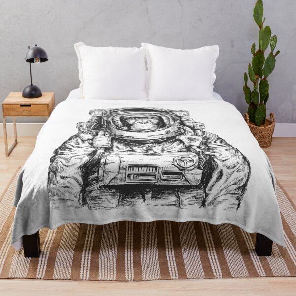 Item preview, Chimpanzee Monkeys and Apes in Space, Astronaut, designed and sold by Shop-ArtGallery.