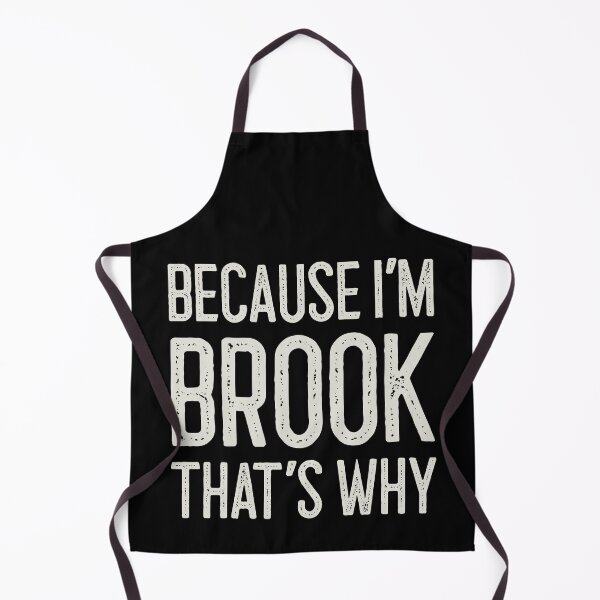 Item preview, Because I’m Brook That’s Why Funny Personalized Name designed and sold by MariosNydras.