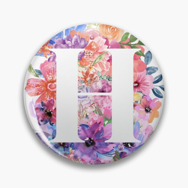 Item preview, Floral H designed and sold by Elle  Hazlett.