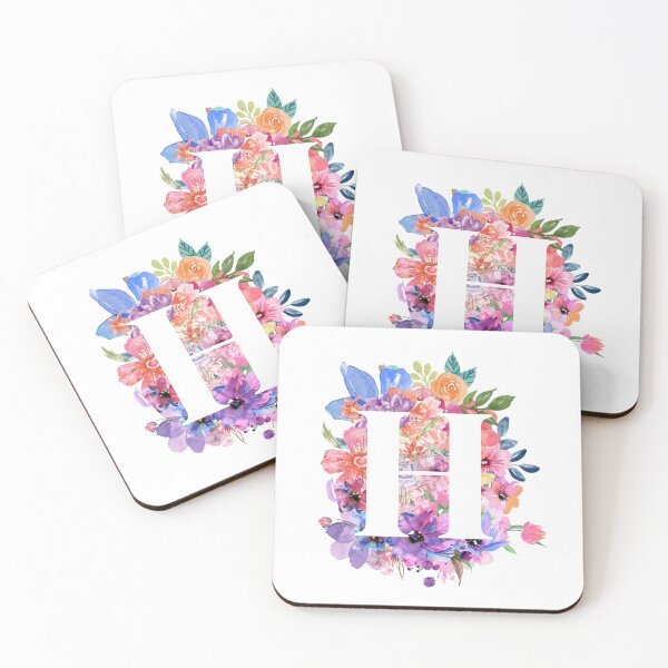 Item preview, Floral H designed and sold by Elle  Hazlett.
