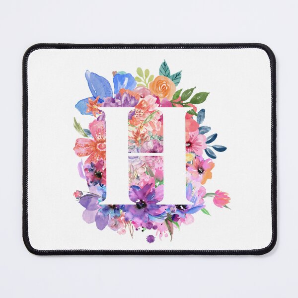 Item preview, Floral H designed and sold by Elle  Hazlett.