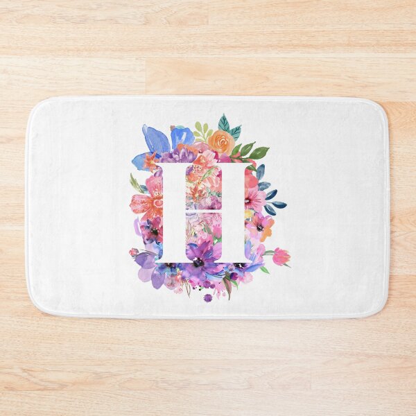 Item preview, Floral H designed and sold by Elle  Hazlett.