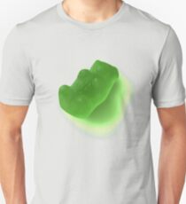 Green Gummy Bear- Realistic Drawing Unisex T-Shirt