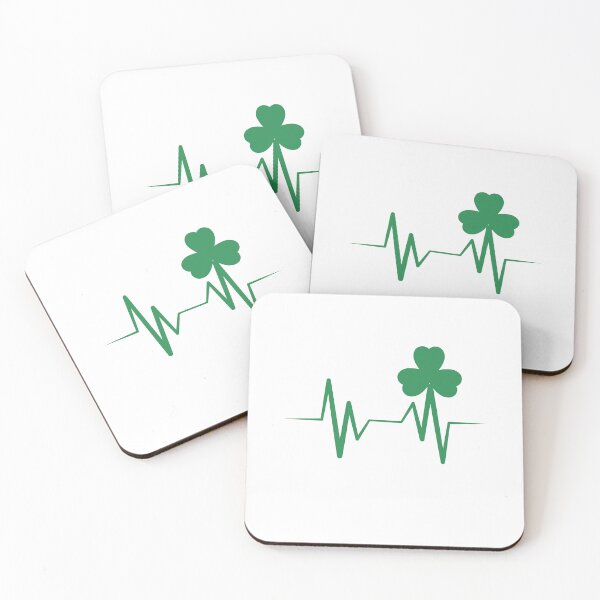 Item preview, Lucky Irish Heartbeat For St Patricks Day Celebration And St Patricks Day Teacher - Luckiest Music Teacher Ever designed and sold by Funwithmusic.