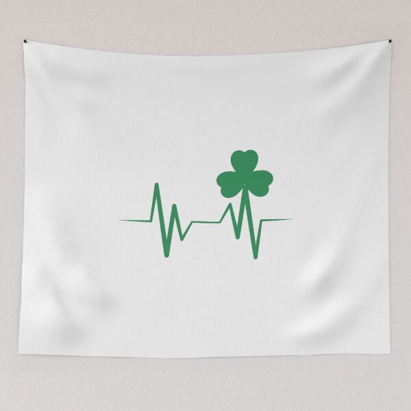 Item preview, Lucky Irish Heartbeat For St Patricks Day Celebration And St Patricks Day Teacher - Luckiest Music Teacher Ever designed and sold by Funwithmusic.