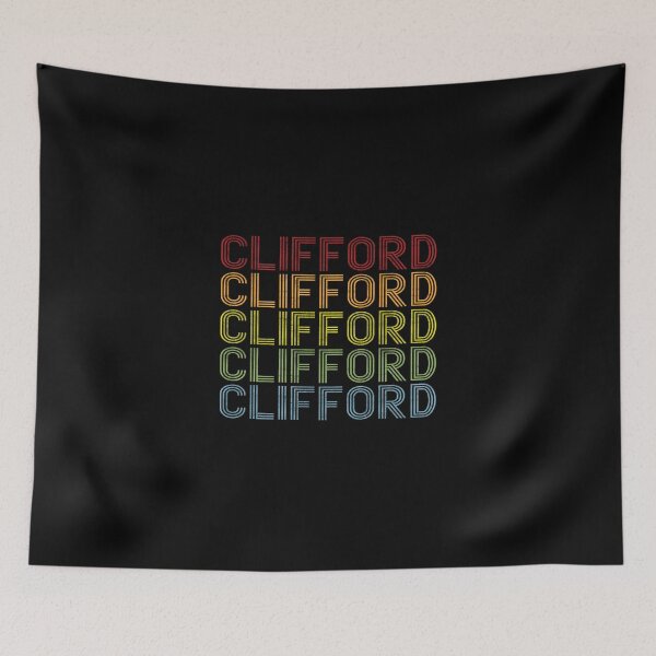 Artikelvorschau, Clifford Namens-T-Shirt - Clifford Vintages Retro Clifford Namensgeschenkartikel-T-Stück entworfen und verkauft von chezeva.