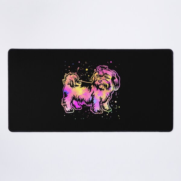 Item preview, Shihtzu Dog Watercolor pink designed and sold by Chapman88.