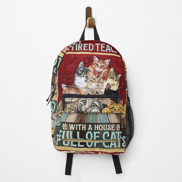 Item preview, Retired Teacher - Someday i will be a retired teacher with a house full of cats designed and sold by TeganCrafford.