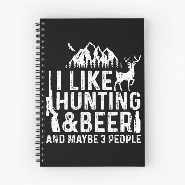 Item preview, I Like Hunting And Maybe 3 People designed and sold by RachaelEliezer.