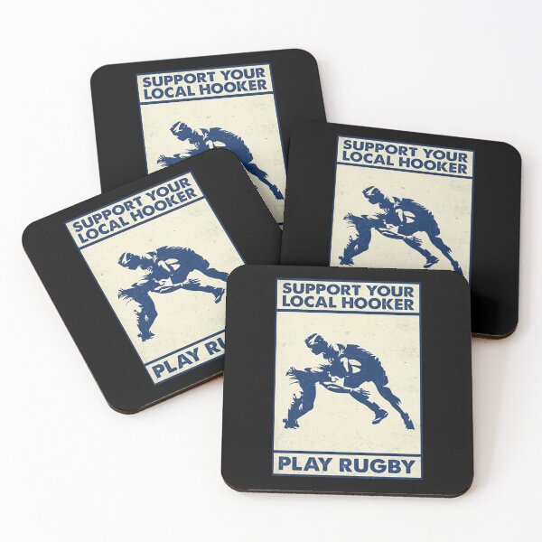 Item preview, Rugby Support your local hooker play rugby designed and sold by KinstleHawa.