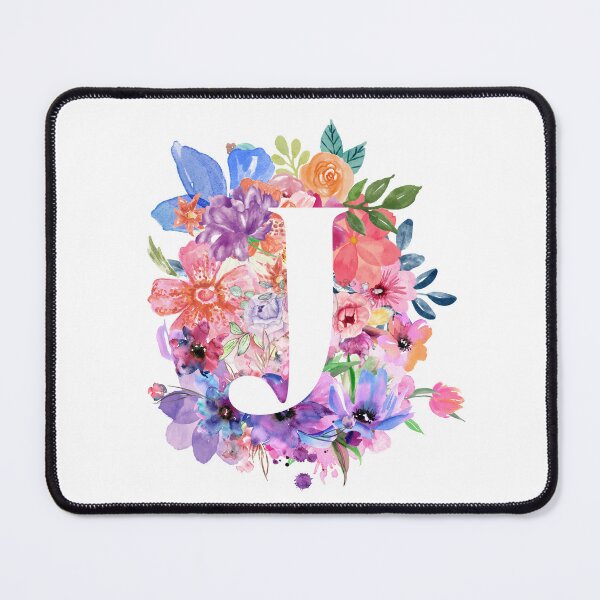 Item preview, Floral J designed and sold by Elle  Hazlett.