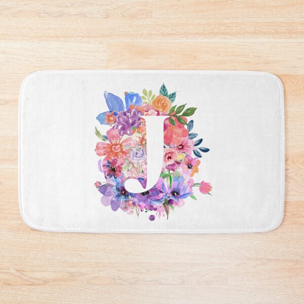 Item preview, Floral J designed and sold by Elle  Hazlett.