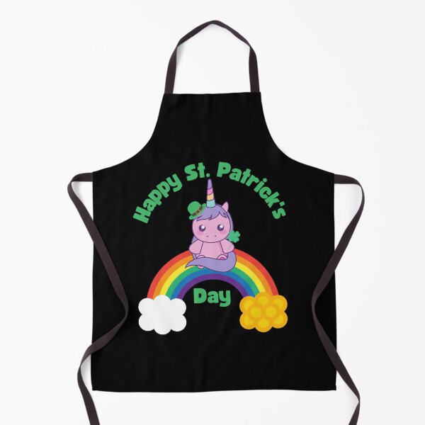 Item preview, St. Patrick's Day Unicorn with Rainbow designed and sold by MacAndMoose.