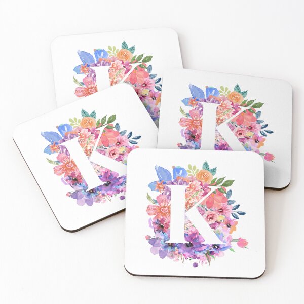 Item preview, Floral K designed and sold by Elle  Hazlett.