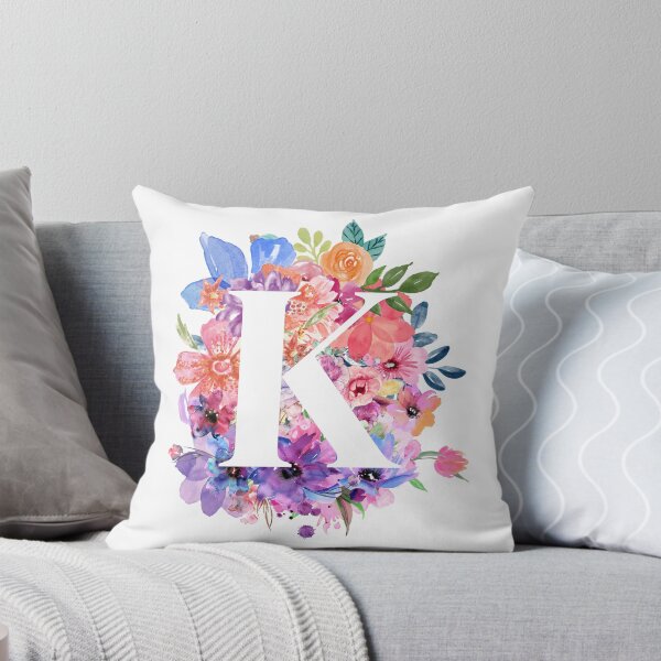 Item preview, Floral K designed and sold by Elle  Hazlett.