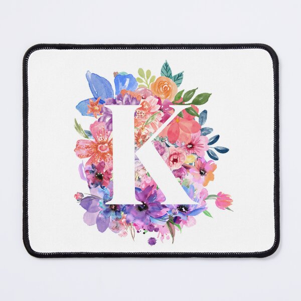 Item preview, Floral K designed and sold by Elle  Hazlett.