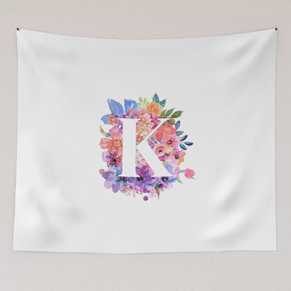 Item preview, Floral K designed and sold by Elle  Hazlett.