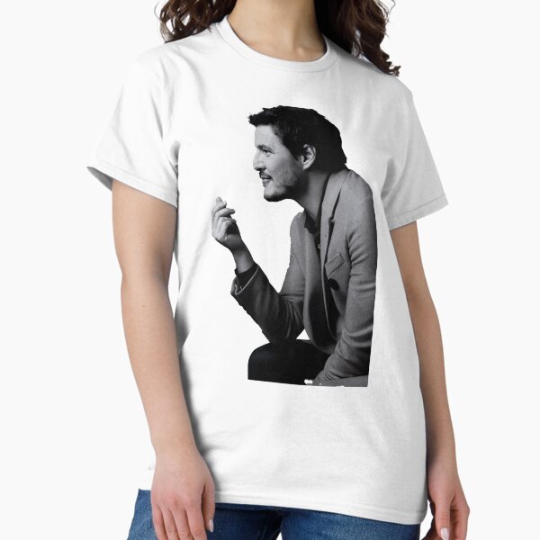 Item preview, pedro Pascal Side View Pose designed and sold by CabezaDePescao.