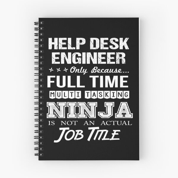 Item preview, Help Desk Engineer T Shirt - Ninja Job Gift Item Tee designed and sold by ritterdick.