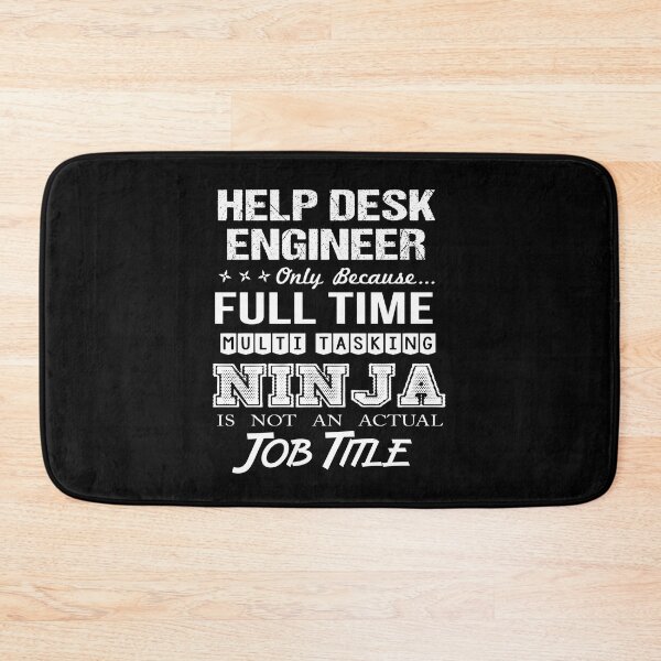 Item preview, Help Desk Engineer T Shirt - Ninja Job Gift Item Tee designed and sold by ritterdick.