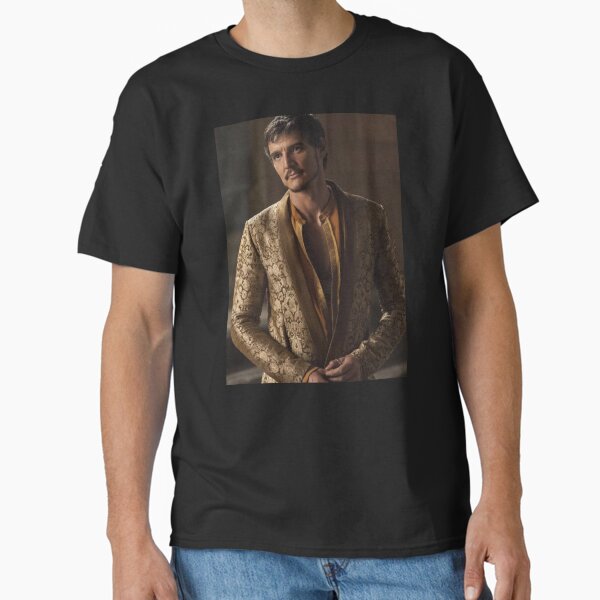 Vista previa del artículo con la obra «Pedro Pascal Oberyn», diseñado y vendido por CabezaDePescao.