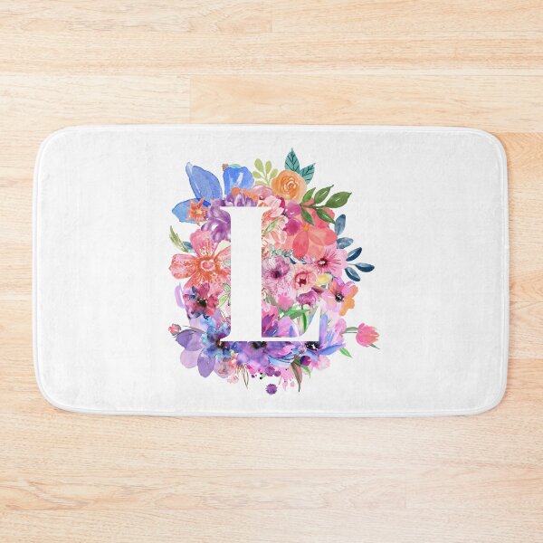 Item preview, Floral L designed and sold by Elle  Hazlett.
