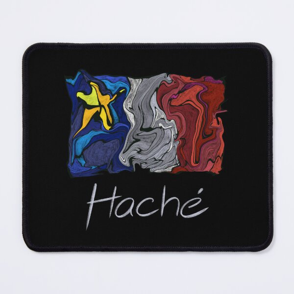 Item preview, Bandera de Acadia Mosaico Líquido Pastel Vitral Haché designed and sold by ColoursOfFrance.