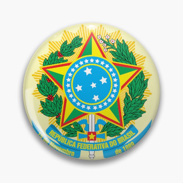 Item preview, Coat of arms of Brazil designed and sold by PatsIsland.