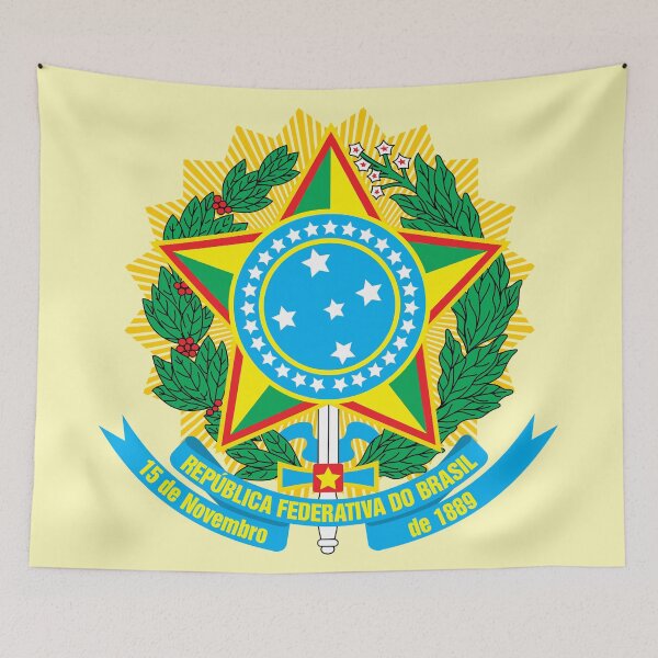 Item preview, Coat of arms of Brazil designed and sold by PatsIsland.