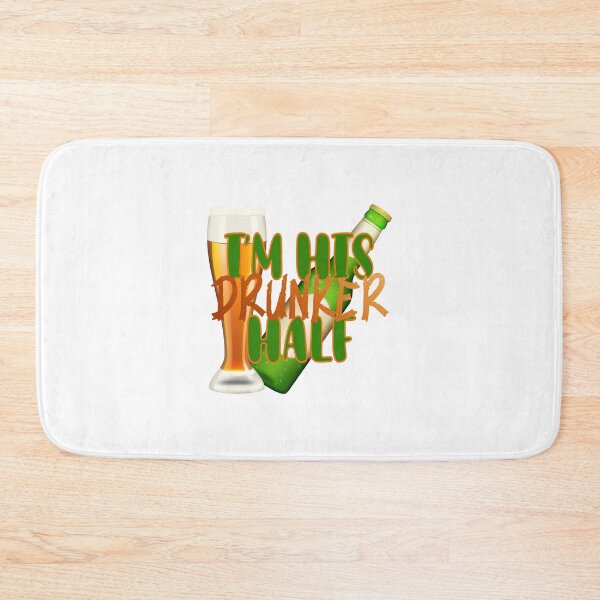 Item preview, I’m HIS Drunker Half! designed and sold by PawsitiveMum.