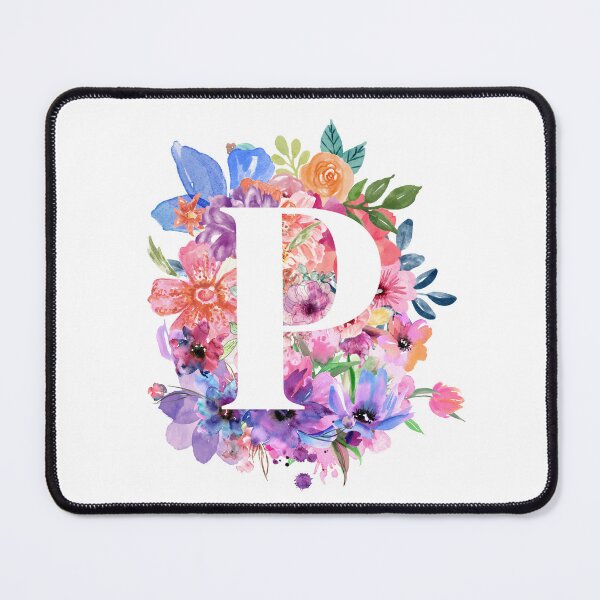 Item preview, Floral P designed and sold by Elle  Hazlett.